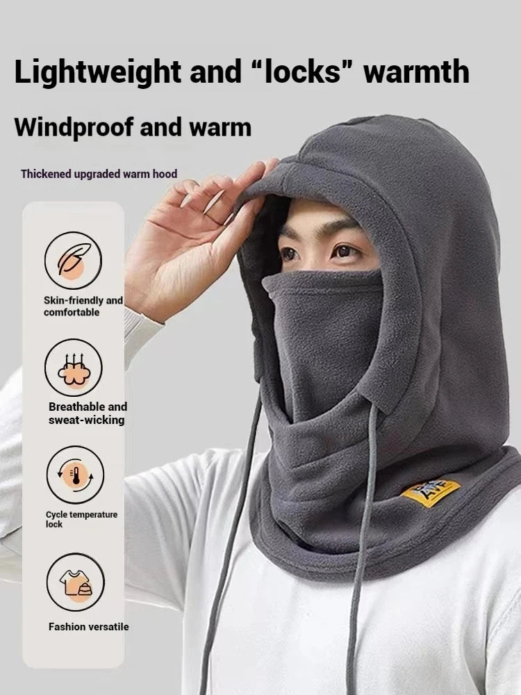 SNUGGA Winter Warm Hat with Mask and Neck Warmer Windproof Balaclava